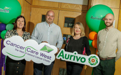 Cancer Care West announced as Aurivo’s Charity Partner of the Year 2025/26